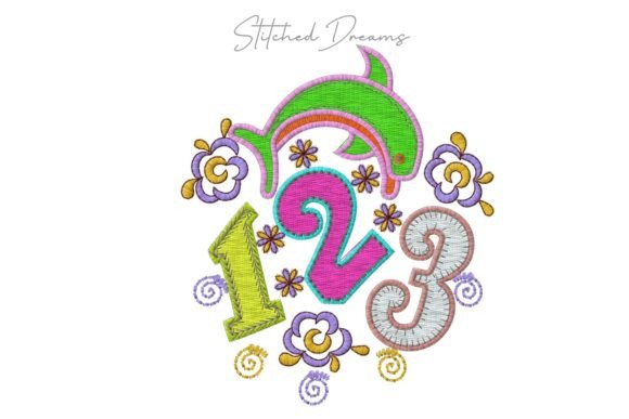 123 Embroidery Design: Fish & Numbers That Actually Stitch Well