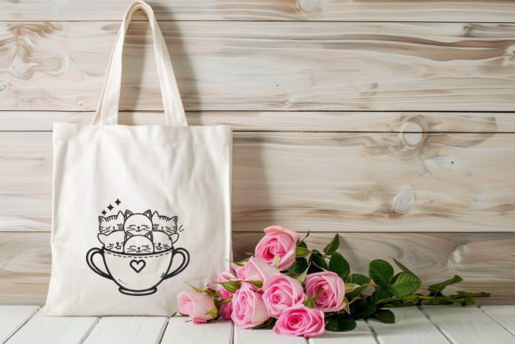 Cute Cats in Cup Embroidery Review